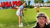Lpga Pro Challenges Youtube Pro To A Chipping Match