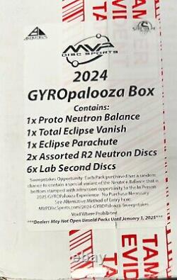 MVP Digital GYROpalooza Box 2024 11 Discs Disc Golf Mystery Box