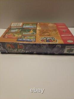 Mario Golf (Nintendo 64) Box Manual CIB Complete N64 NEW Still Sealed