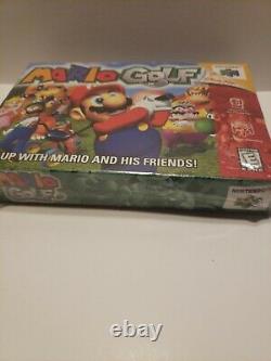 Mario Golf (Nintendo 64) Box Manual CIB Complete N64 NEW Still Sealed