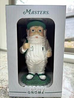 Masters Augusta Golf Mini Caddie Gnome Collectors New in Box