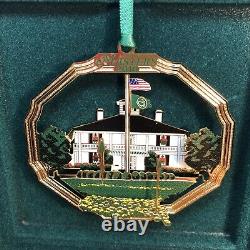 Masters Golf 2019 Holiday Ornament New Augusta National Clubhouse New In Box