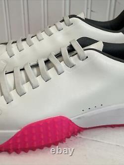 Mens G Fire Golf Shoes White Pink New No Box US 11.5