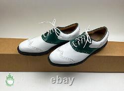 NEW Footjoy Icon White/Green Men's Golf Shoes Size US 8.5 NO BOX