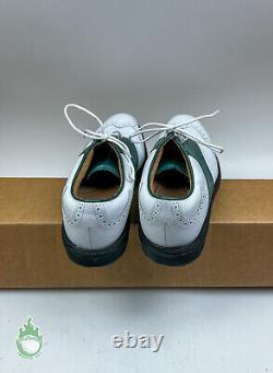 NEW Footjoy Icon White/Green Men's Golf Shoes Size US 8.5 NO BOX