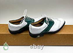 NEW Footjoy Icon White/Green Men's Golf Shoes Size US 8.5 NO BOX