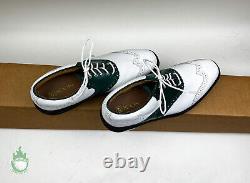 NEW Footjoy Icon White/Green Men's Golf Shoes Size US 8.5 NO BOX