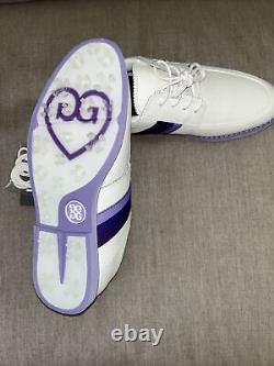 NEW G/Fore Gallivanter Golf Shoes LADIES US 9 Purple Ribbon No Shoe Box