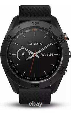 NEW Garmin Approach S60 GPS Golf Watch Black Band. Never Been Used. NO BOX