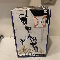 NEW IN BOX Bagboy Express Golf Push Cart Collapsabland Portable