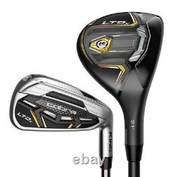 NEW IN BOX COBRA KING LTDx MENS COMBO SET 5 HYBRID 6 PW GW IRONS GRAPH REG