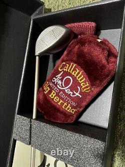 NEW IN BOX Callaway Big Bertha Jim Dent Driver 9° Pro Series Limited Stiff Flex
