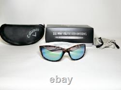 NEW IN BOX Callaway Unisex-Adult Harrier Golf Sunglasses C80035 Leopard, One Size
