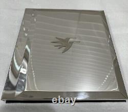 NEW IN BOX Castle Pines Golf Club Hummingbird Sterling Silver Photo Album 7 x 8