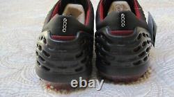 NEW IN BOX ECCO Cage Evo Waterproof Black Mens Golf Shoes, US 7-7.5(EU 41)