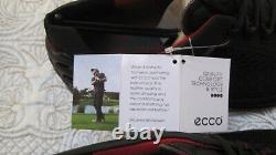 NEW IN BOX ECCO Cage Evo Waterproof Black Mens Golf Shoes, US 7-7.5(EU 41)