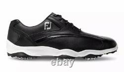 NEW IN BOX FootJoy Medium Fit Men's SuperLites Golf Shoes 58014-Black Size 13