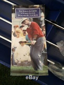 NEW IN BOX Limited #202 Ben Hogan Tom Kite K-Grind Wedge System 3pc Golf Clubs