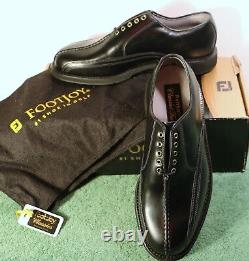 NEW IN BOX Men's FootJoy Classics Tour 8.5 D Medium Style 51773 Black Golf Shoes