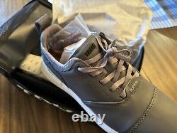 NEW IN BOX True Linkswear Lux Tour Golf shoes Men's 11.5 Heritage Gray Leather