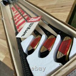 NEW IN BOX Wilson Staff JP Tour Block Wood Set / 1-3-4-5 Woods / Stiff Shaft