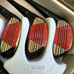 NEW IN BOX Wilson Staff JP Tour Block Wood Set / 1-3-4-5 Woods / Stiff Shaft