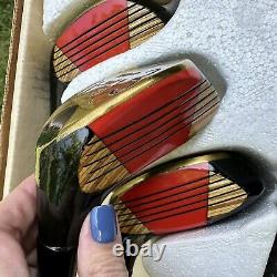 NEW IN BOX Wilson Staff JP Tour Block Wood Set / 1-3-4-5 Woods / Stiff Shaft