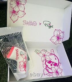 NEW IN PLASTIC Swag Golf x Paige Augustan Beauty Box Headcover and towel
