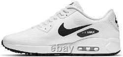 NEW Nike AIR MAX 90 G Men's GOLF Shoes White Black US Sizes 7-14 NEW IN BOX