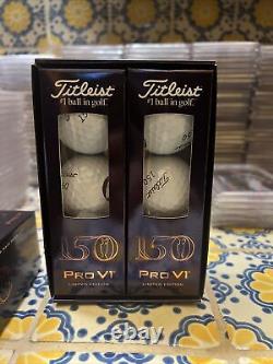 NEW RARE Titleist ProV1 Golf Balls THE OPEN 150 Limited Edition Box of 6