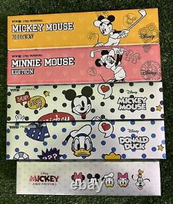 NEW Volvik Disney VIVID Limited Edition Golf Balls 5 Gift Boxes Mickey &Friends