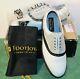NEW in BOX Men's 11 D M FootJoy Classics Tour Style 51849 White/Black Golf Shoes