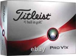 NEW in Boxes 2024 6 DOZEN TITLEIST WHITE PRO V1x GOLF BALLS Last years Model