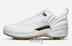 NEW with box Air Jordan 12 Low Golf Metallic Gold DM0106-117