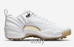 NEW with box Air Jordan 12 Low Golf Metallic Gold DM0106-117