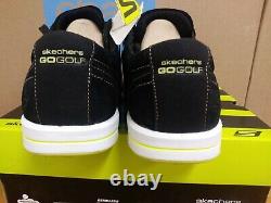 NIB New In Box Skechers Go Golf Drive Men's Golf Shoes Size 7 Black Lime E8