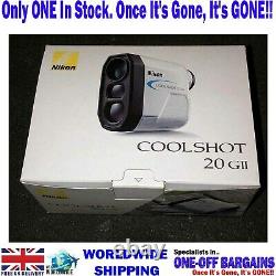 NIKON COOLSHOT 20 GII LASER Golf Rangefinder NEW IN BOX £ FREE POSTAGE £ (UK)