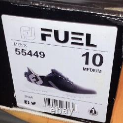 NOS Footjoy Men's Fuel Golf Shoe BLACk Style #55449 Size 10 M, New in Box