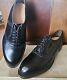 New 1960's Foot Joy Classics Golf Shoes with cleats, Black Made In USA, In Box