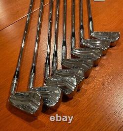 New 1982 PowerBilt Lady Countess Golf Clubs Set Original Box 3-9 PW Steel Shaft