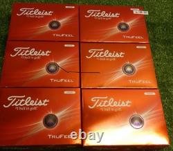 New 6 Dozen (72 Golf Balls) Titleist Trufeel Golf Balls No Logos Tru Feel
