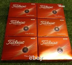 New 6 Dozen (72 Golf Balls) Titleist Trufeel Golf Balls No Logos Tru Feel