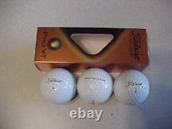 New 6 Dozen (72 Golf Balls) Titleist White 2022 Pro V1 Golf Balls No Logos V1