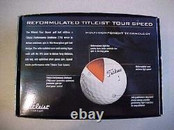 New 6 Dozen (72 Golf Balls) Titleist White 2022 Tour Speed Golf Balls, No Logos