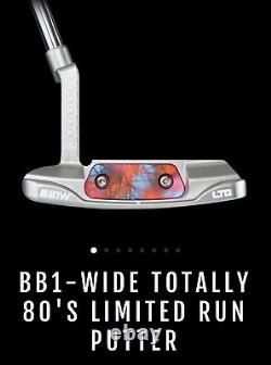 New BETTINARDI BB1 Wide LIMITED RUN Totally 80's 2020 PUTTER 1/300 in box withcoa