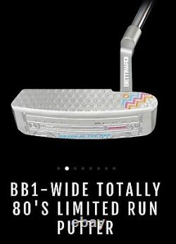 New BETTINARDI BB1 Wide LIMITED RUN Totally 80's 2020 PUTTER 1/300 in box withcoa