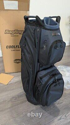 New Bag Boy CoolFlex Cart Golf Bag withDetachable Cooler-Navy Blue New in Box