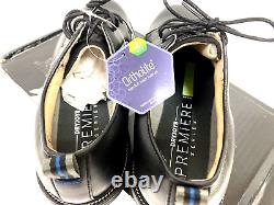 New FootJoy Premiere Men's Golf Shoes 9.5 Medium Style 53988 Black Rough Box
