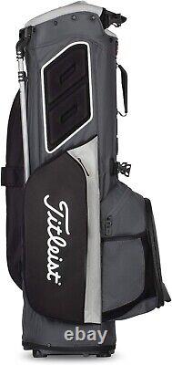 New In Box 2023 Titleist Players 4 Plus Golf Stand Bag Charcoal Black Gray
