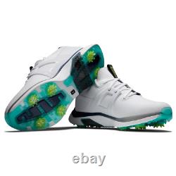 New In Box 2024 Footjoy Hyperflex Carbon Mens Golf Shoes White/Teal 55461